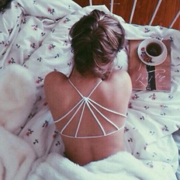 Free People Other - 🖤FP STRAPPY BRA IN BLACK 🖤